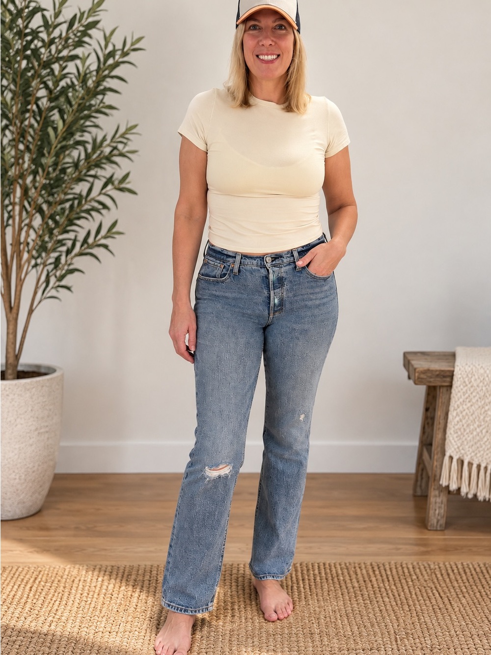 Levi’s Women’s Wedgie Bootcut Jeans 32x34 Back In Town High Rise